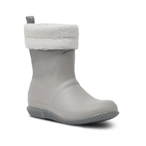 Hunter Shoes - Hunter Original Sherpa Lined Tall Rain Boots Gray Size 6